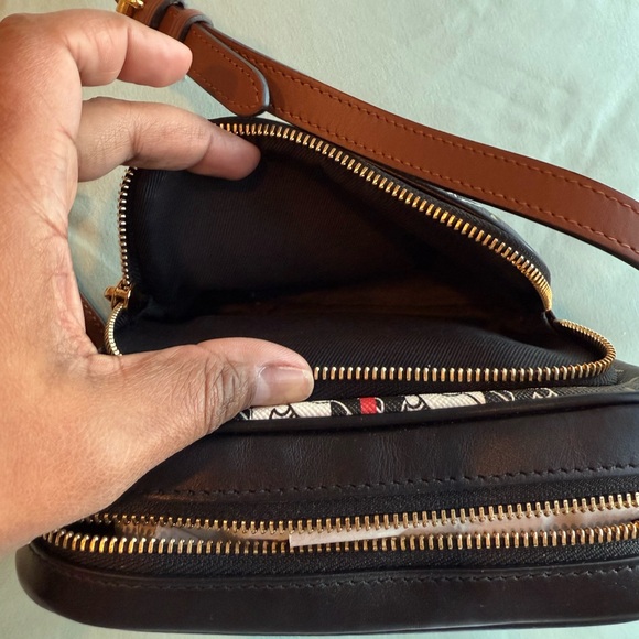 Burberry Monogram Stripe Crossbody Bag - Picture 6 of 12